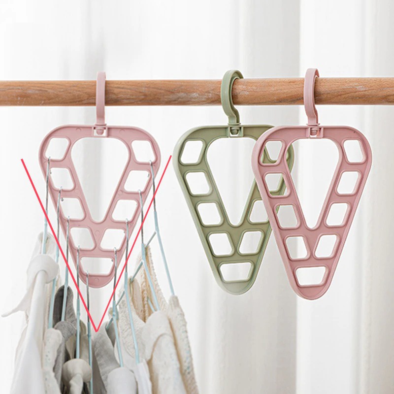 Gantungan Baju Serbaguna 9 Lubang Clothes Hanger