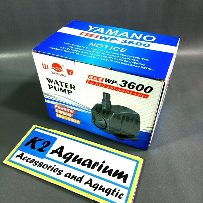 Pompa Air Yamano 3600 Aquarium / Pompa Celup Yamano Wp 3600 Aquarium