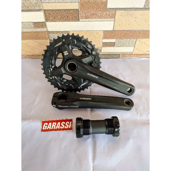 crank ht2 double hollowtech 2 shimano original