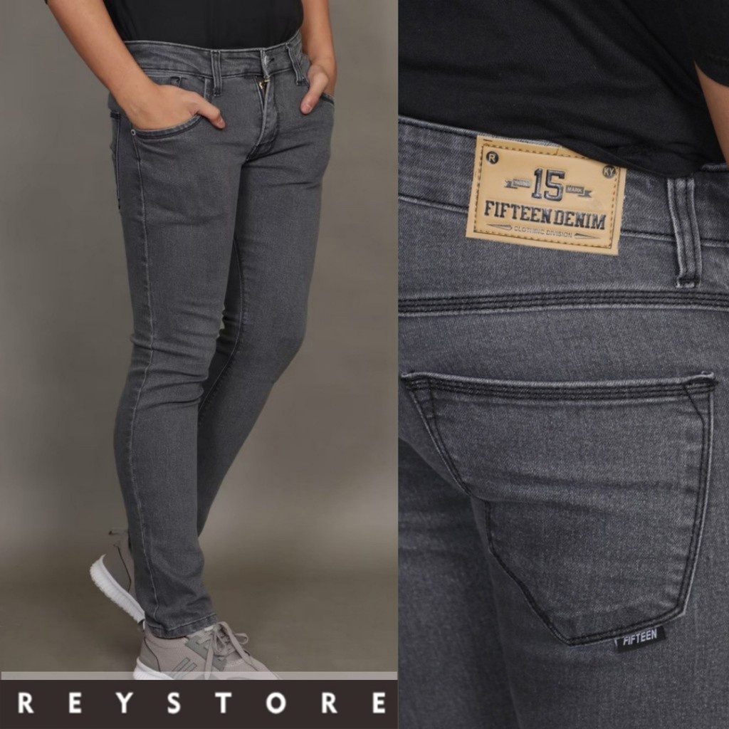 Celana Jeans Pria Slim Fit Streetch Original / Celana Jeans Panjang Pria