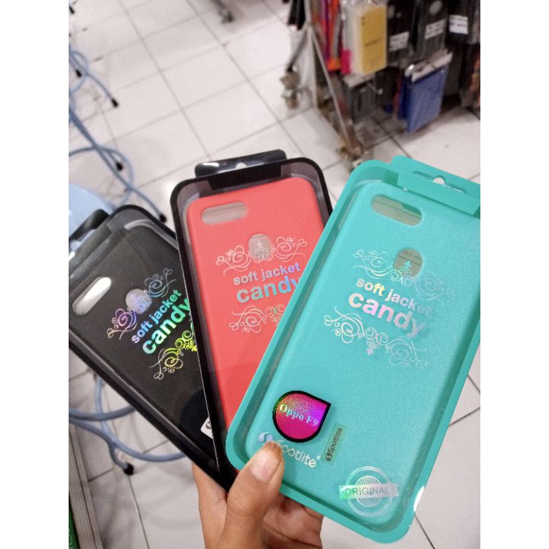 soft case tpu premium candy spotlite for oppo f9/oppo a7/oppo a5s/oppo a12