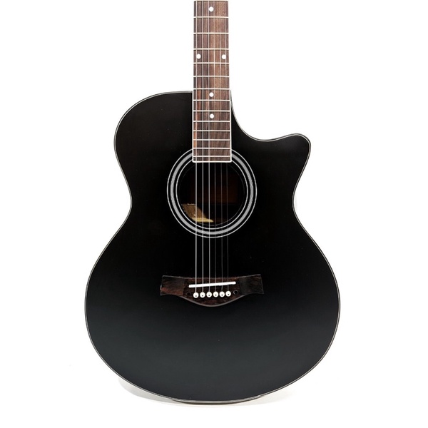 Gitar Akustik Lakewood Bahan Spruce Senar String Trusrod Warna Hitam Jumbo Murah Jakarta