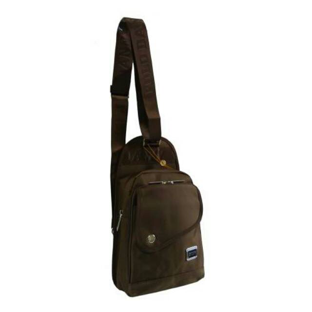 Polo danny tas selempang pria tas fashion pria original - coffe