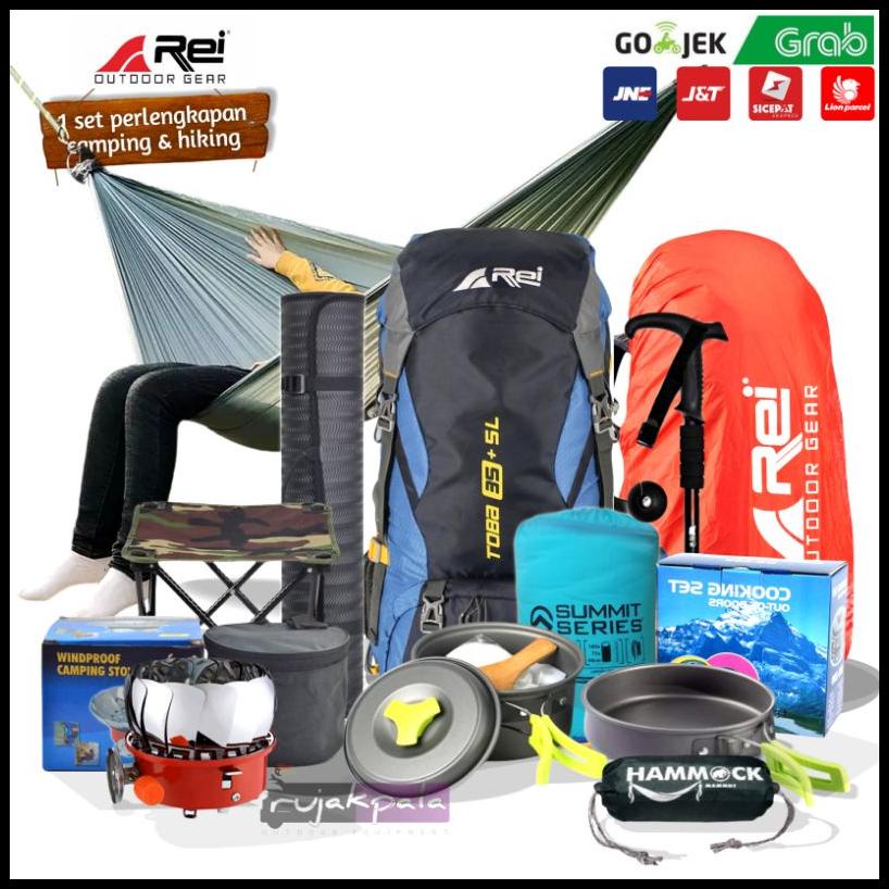 Diskon Paket Mendaki Murah Semi Carrier Arei Outdoorgear Borealis 40L Murah