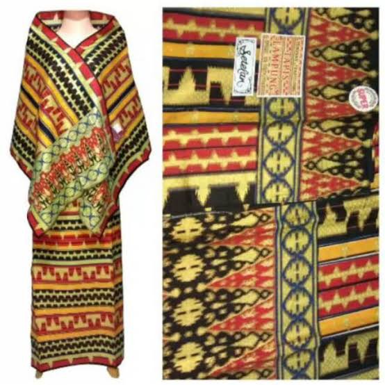 Kain Tapis Lampung Setelan Sarung + Selendang Asli Lampung SELALU READY