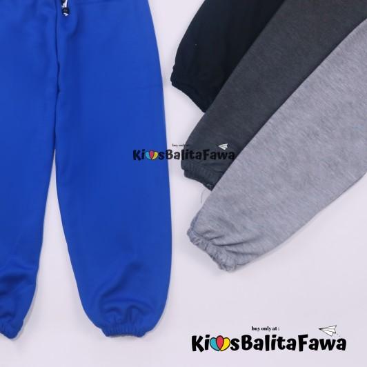 ➴ Jogger Polos Molly Uk 10-12 Tahun / Joger Celana Panjang Anak Cewek - Anak Laki Laki, MOLLY RANDOM