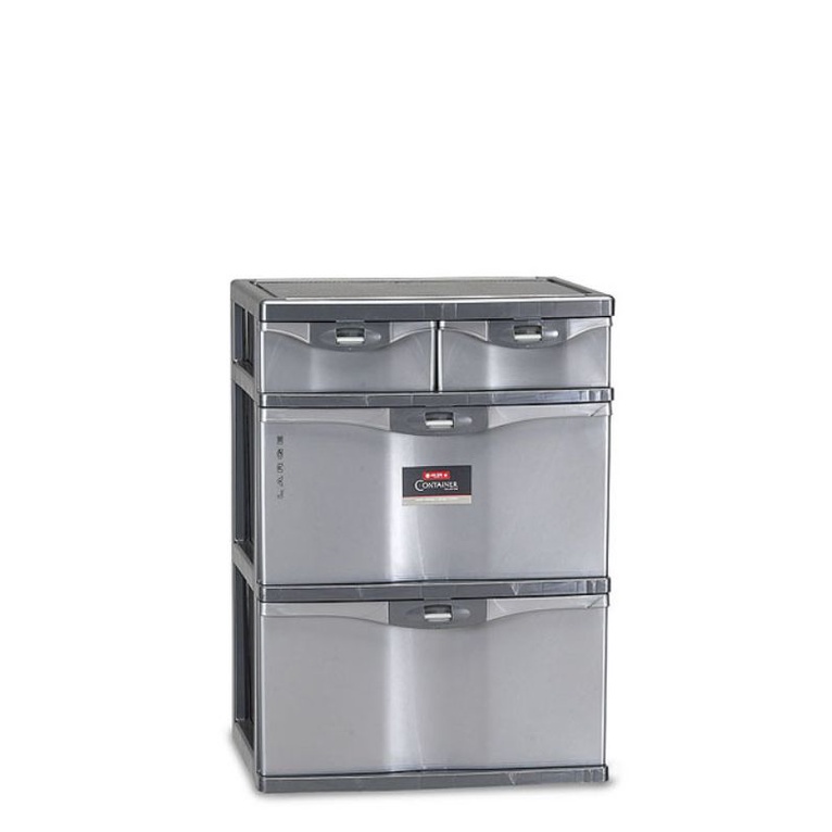 Primera Container SL2 PM-10 Lion Star Laci Plastik Large Susun 2 Plus