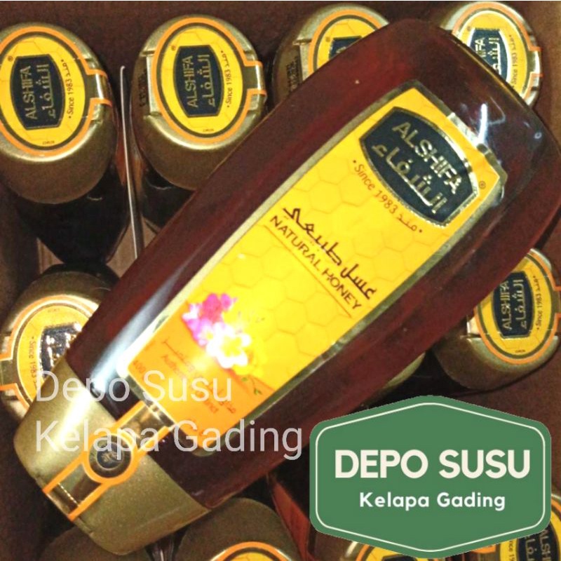 Madu Alshifa Natural Honey 400gr Squeeze | Murni Al Shifa Import 400