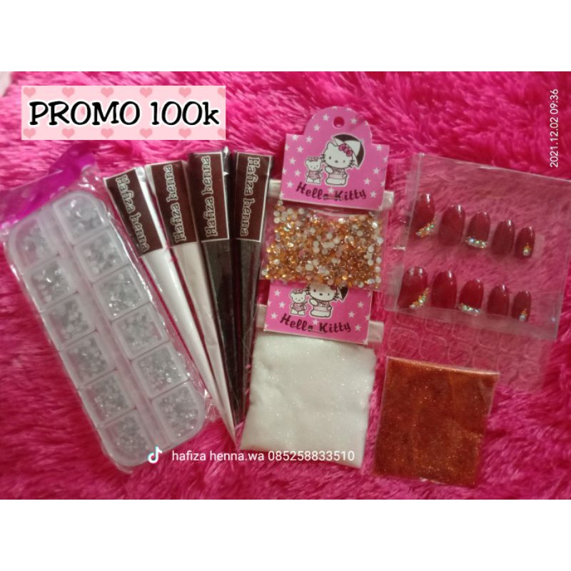 PROMO paket hemat henna super murah