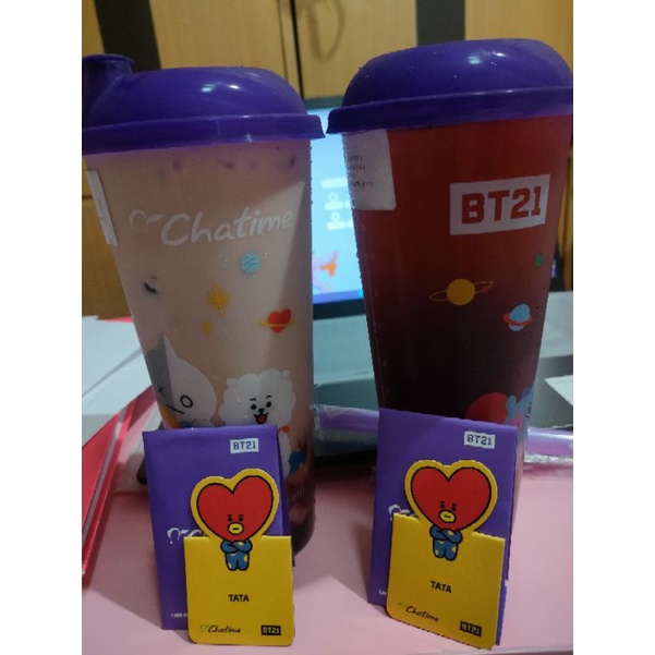 Magnet BT21 Chatime TATA dan SHOOKY