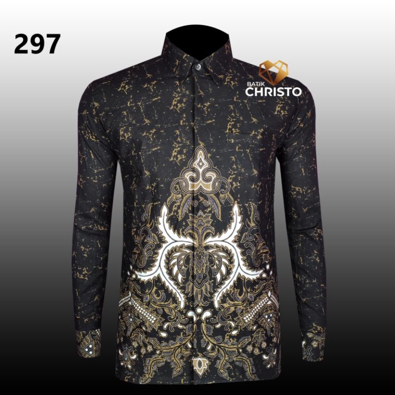 Kemeja Batik Christo Slimfit Premium CHR 297