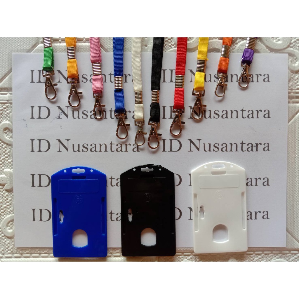 

Paket Tali Kait Besi + Casing ID Card Plastik EvBes