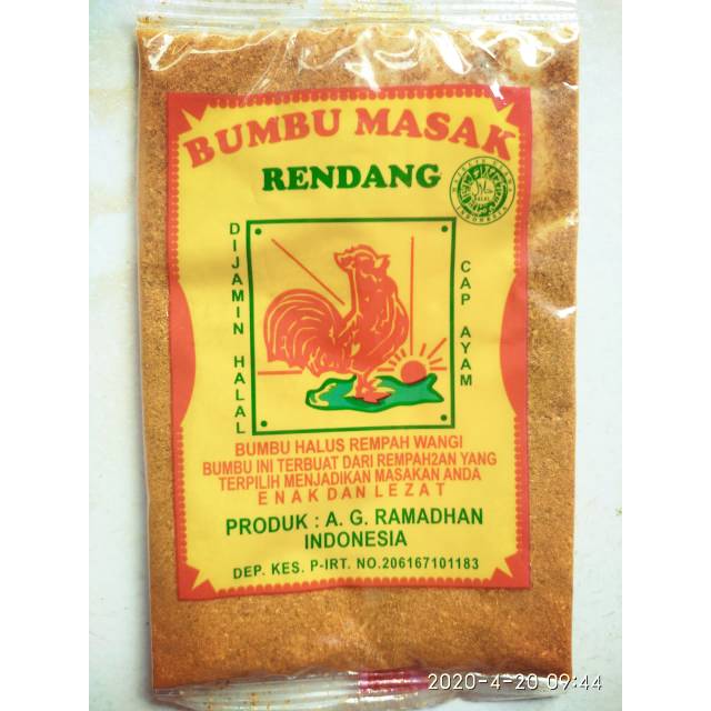 

Bumbu Masak Rendang
