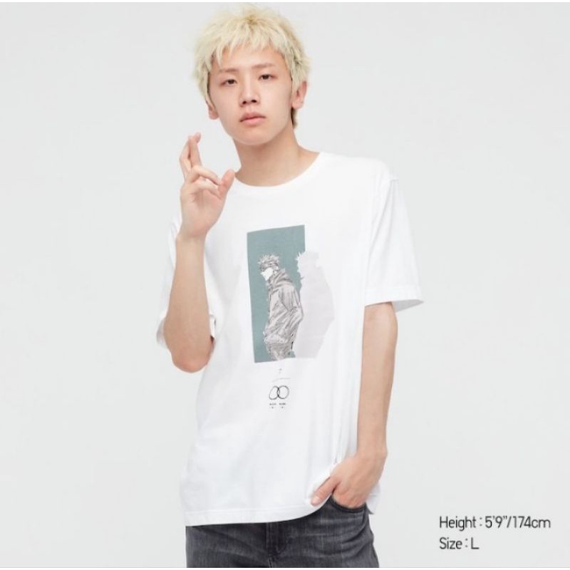 KAOS UNIQLO JUJUTSU KAISEN