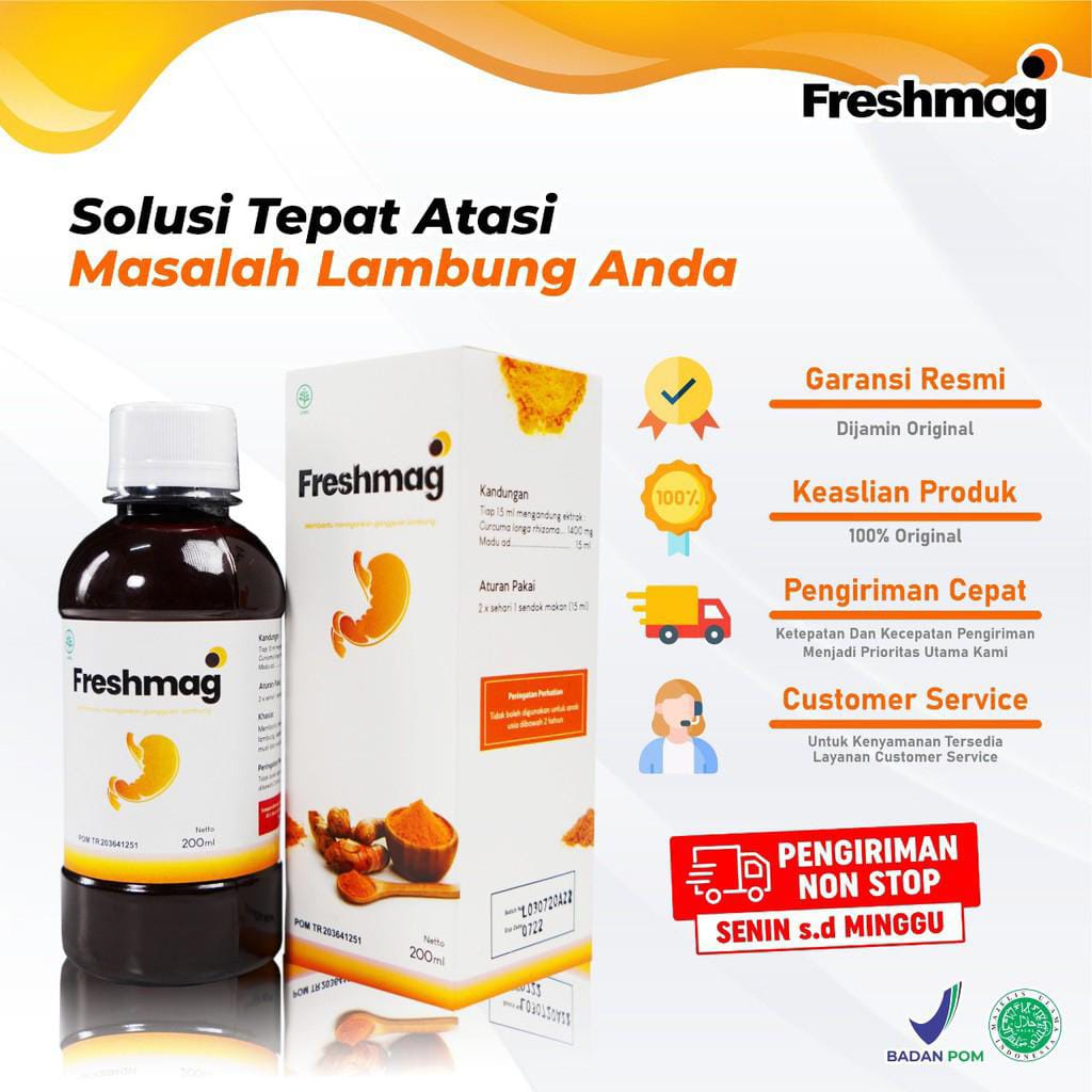 Madu Freshmag / Fresh Maag Bantu Atasi Maag dan Lambung 200ml