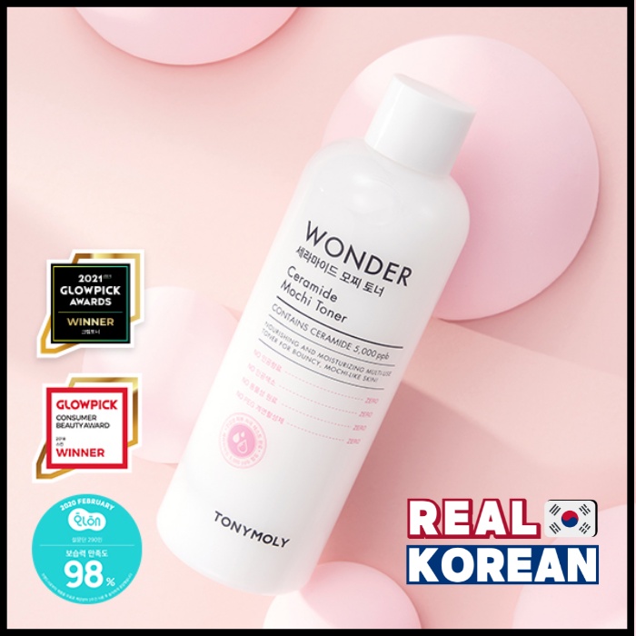 Tony Moly Wonder Ceramide Mocchi Toner 500ml