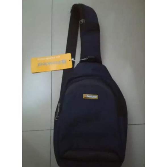 NEW TAS PRIA MERK PRESIDENT ORIGINAL BARCODE BISA DISCAN