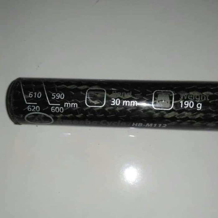 READY handlebar carbon amoeba panjang 62cm