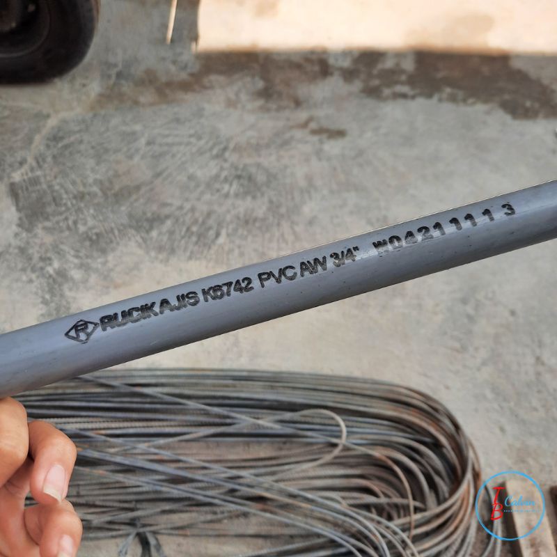 Pipa PVC 3/4 inch RUCIKA JIS ABU AW