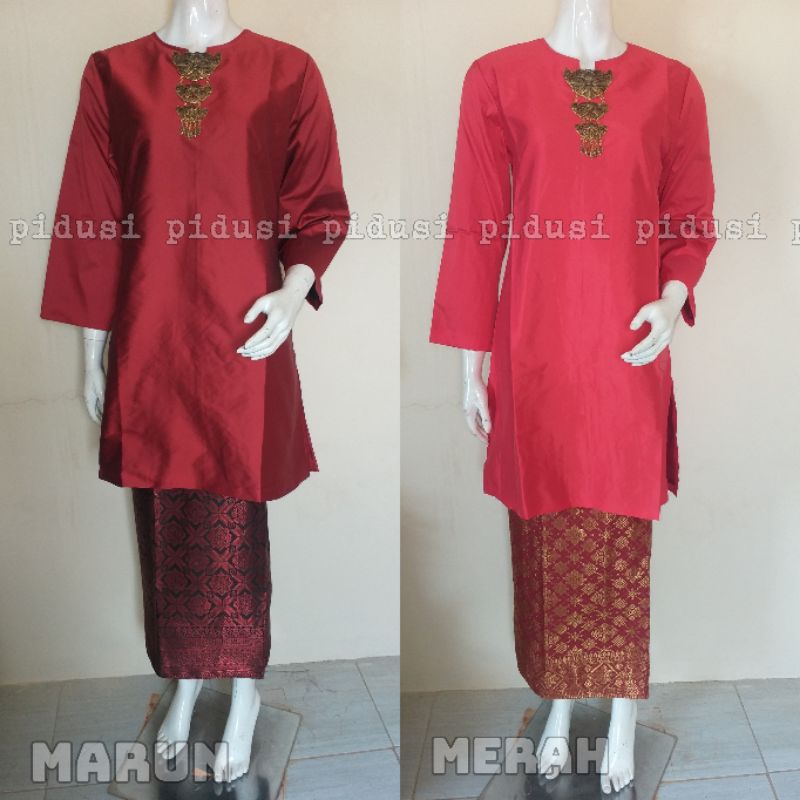 Baju kurung taffeta