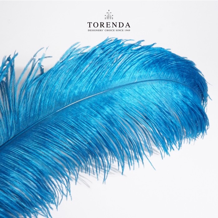 Torenda Feathers Payet Bulu Ostrich / Swan / Bulu Kasuari Tangkai - Varian warna 1 / PCS