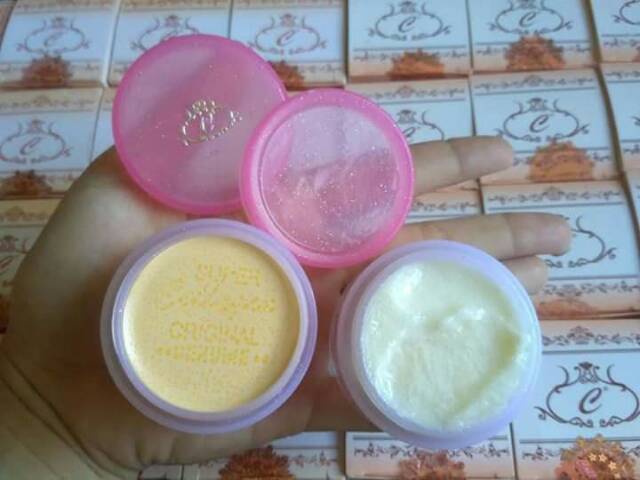 Cream Collagen Original Malaysia plus vit E siang malam