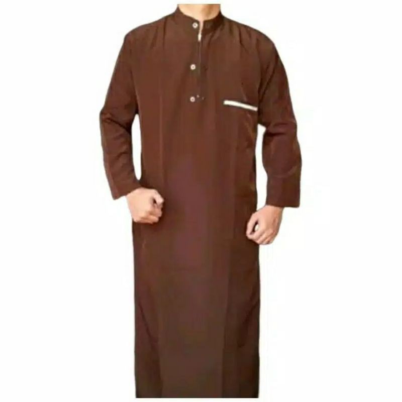 READY STOK KONVEKSI Jubah Pria Al Harbi Ori/ Jubah Pria Remaja Dewasa/ Jubah