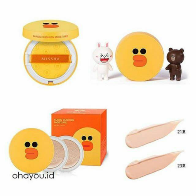Missha BB Cushion Moisture X LINE FRIENDS