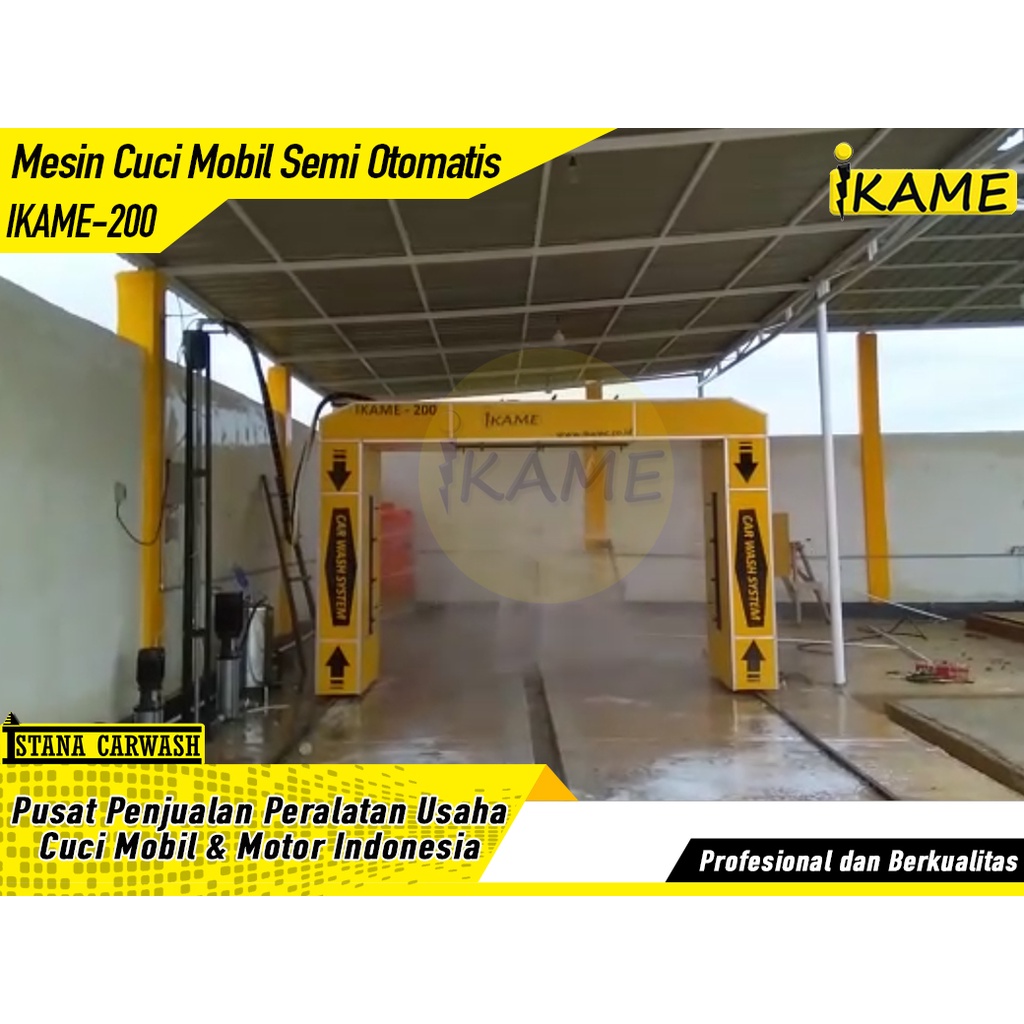 Cuci mobil semi otomatis carwash TERLARIS