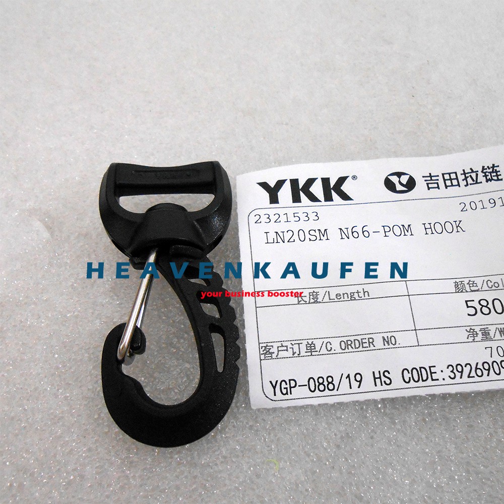 Kait Pengait Hook YKK 2 cm Poly Acetal (POM) Kuat Bagus Berkualitas