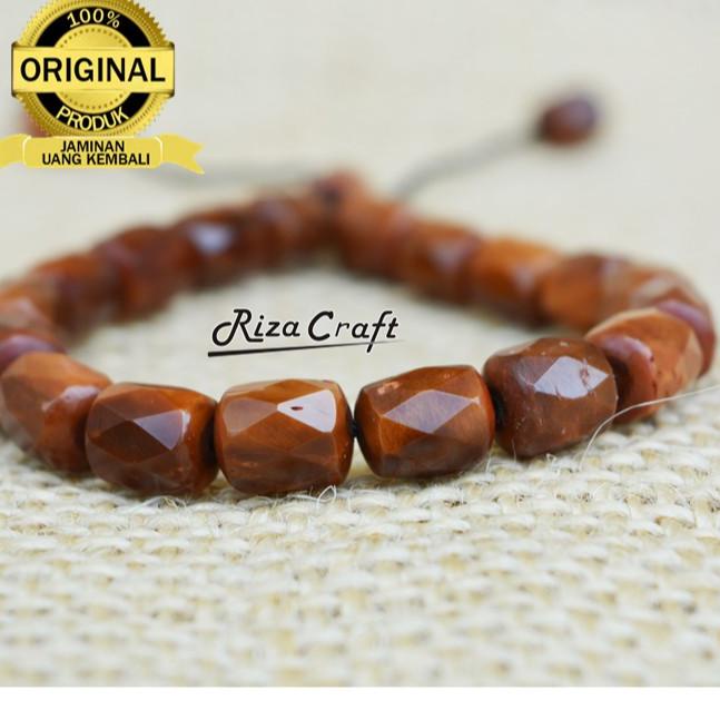 LANGSUNG KIRIM.. Gelang Kesehatan Kayu Kokka Kaukah Turki Arab Asli model Kotak Marjan Cutting Unik 