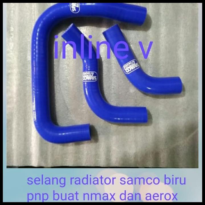 Selang Radiator Samco Nmax Aerox/Tutup Selang Radiator Samco Aerox