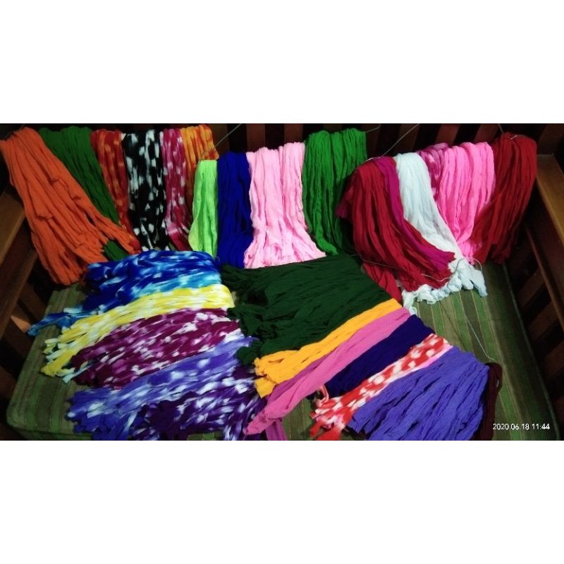 Kain stoking/ bahan bunga stoking