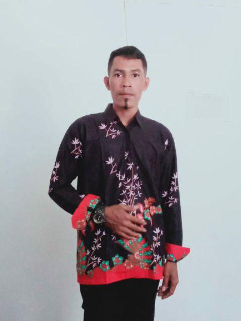 Batik Couple Keluarga Sania Ruffle Ori Ndoro Jowi Dnt Kipas