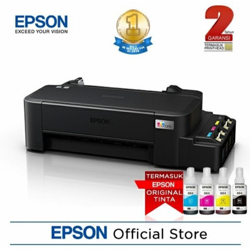 printer epson L121 pengganti epson L120 include tinta original