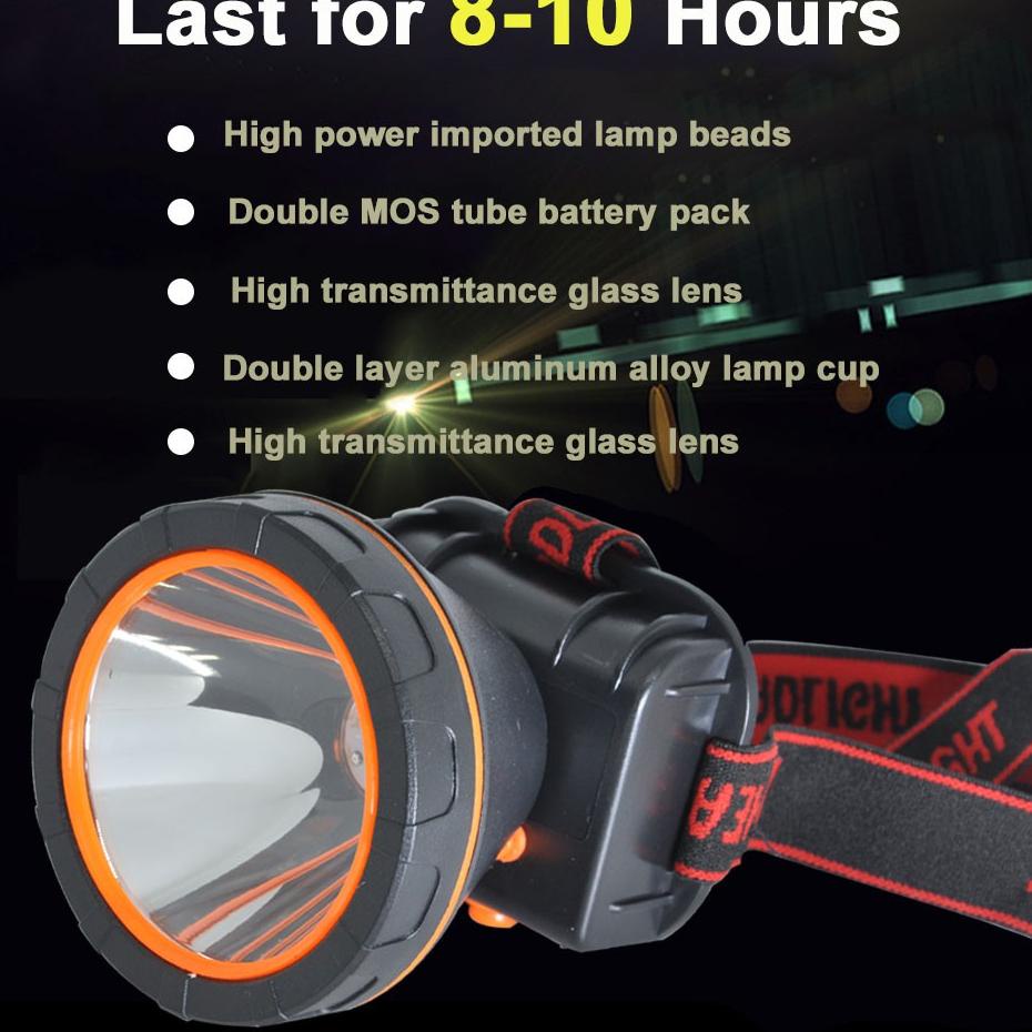 Tren Kekinian.. QYD senter kepala super terang IPx4 Tahan Air Headlamp LED 6000 lumen Q7801