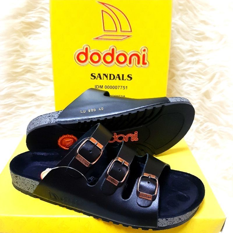 [LESTARIGalleryShop] Sandal Dodoni Kulit Asli Tali 3 [COD MEDAN] STOK BARU