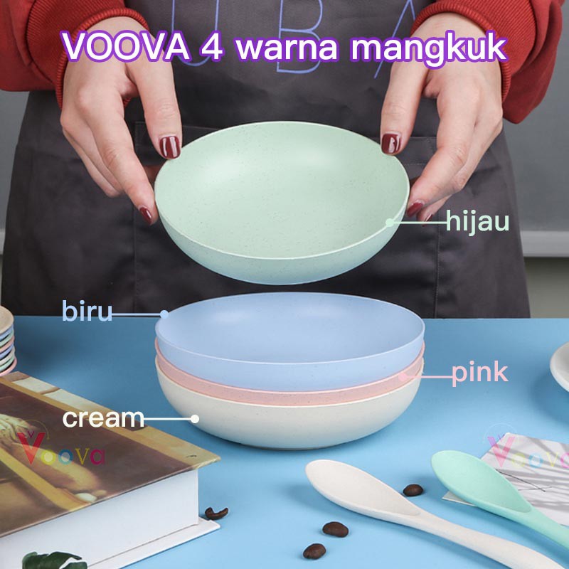 ❤ READY STOCK❤Piring Makan Saji |14.5、 20 、23 dan 25 cm Round Plate Piring Saji | Ramah Lingkungan | Biodegradable-8