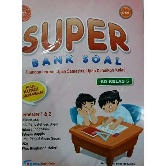 Latihan Soal Super Bank Soal Kelas 5 Sd Kunci Jawaban Shopee