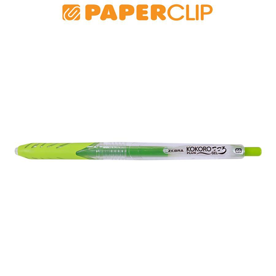 

BALLPOINT ZEBRA KOKORO GEL 05 P LIGHT GREEN