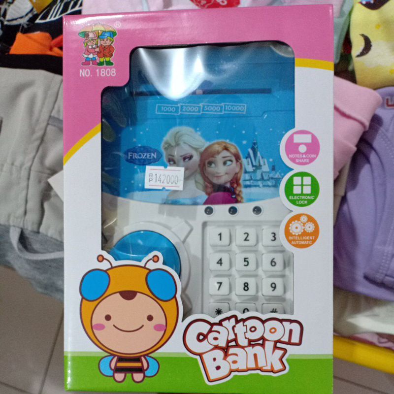 Saving box sofia / celengan box pin