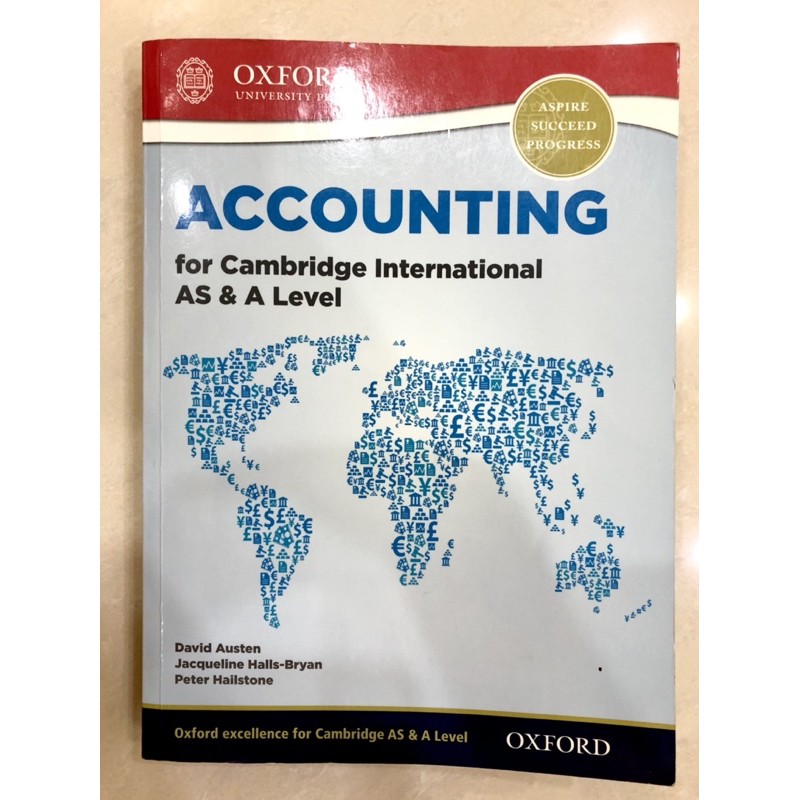 OXFORD ACCOUTING  FOR CAMBRIDGE INTERNATIONAL AS &amp; A LEVEL / BUKU ACCOUTING BAHASA INGGRIS