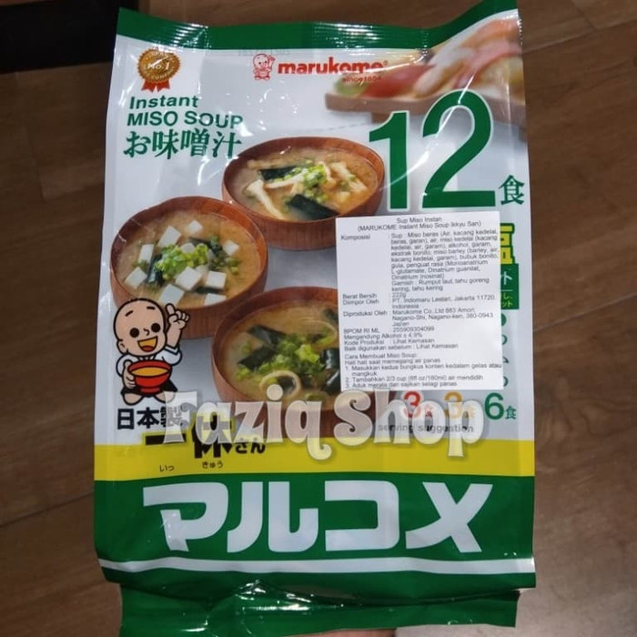 

BEST SELLER - SUP MISO MARUKOME INSTAN MISO SOUP