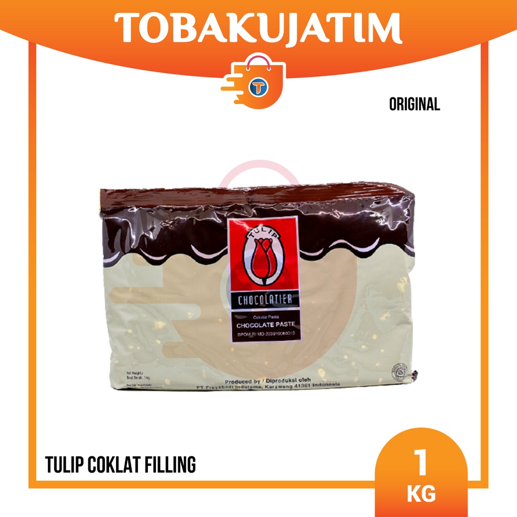 

TULIP FILLING 1 KG ORI coklat isian kue roti