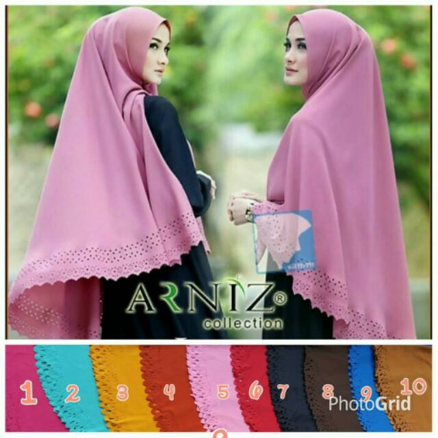 Jilbab Syari Lazy Arniz