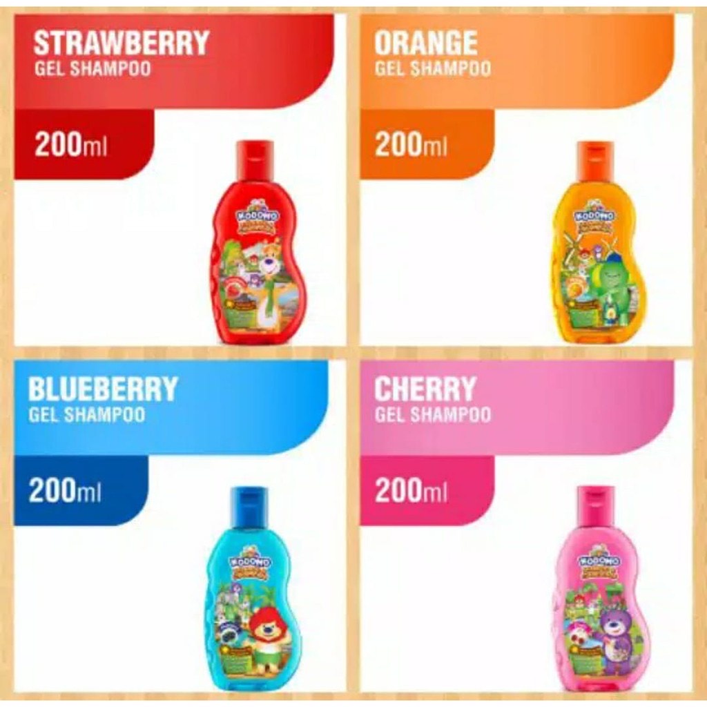 Kodomo 200ml Shampoo &amp; Conditioner Bayi dan Anak