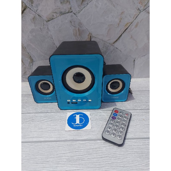 SPEAKER BLUETOOTH KOMPUTER SONIA BE-2019U - SPEAKER MULTIMEDIA 2.1 Ch