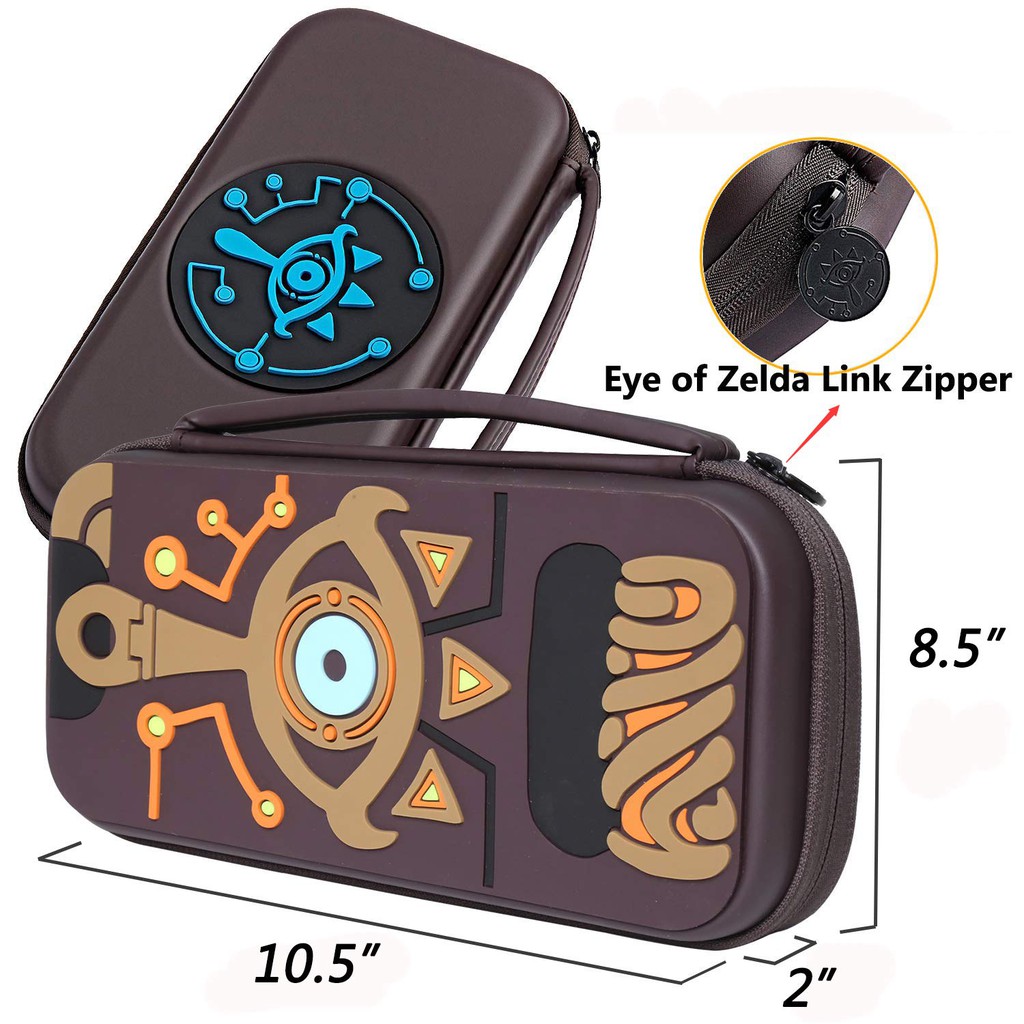 Tas Travel Case Deluxe Nintendo Switch Zelda Sheikah Eye 012