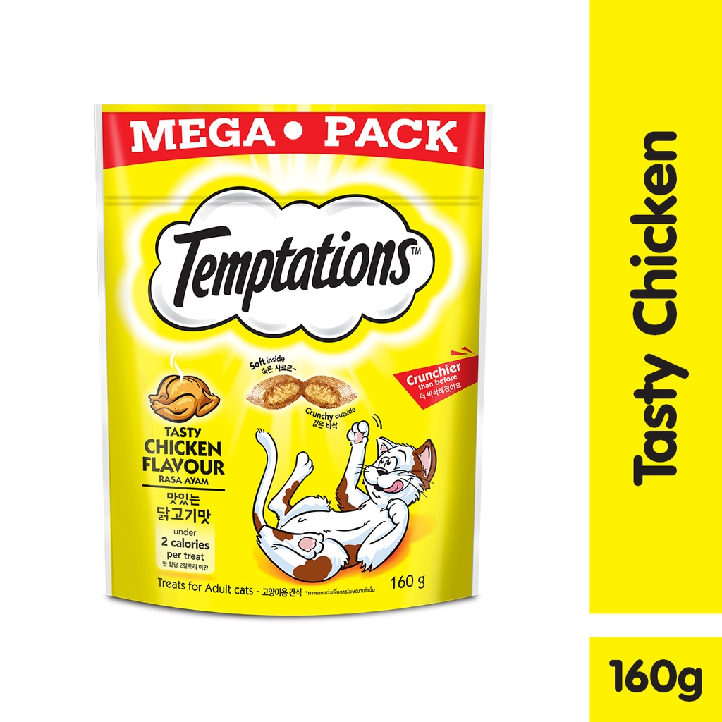 TEMPTATIONS™ Snack Kucing 160gr