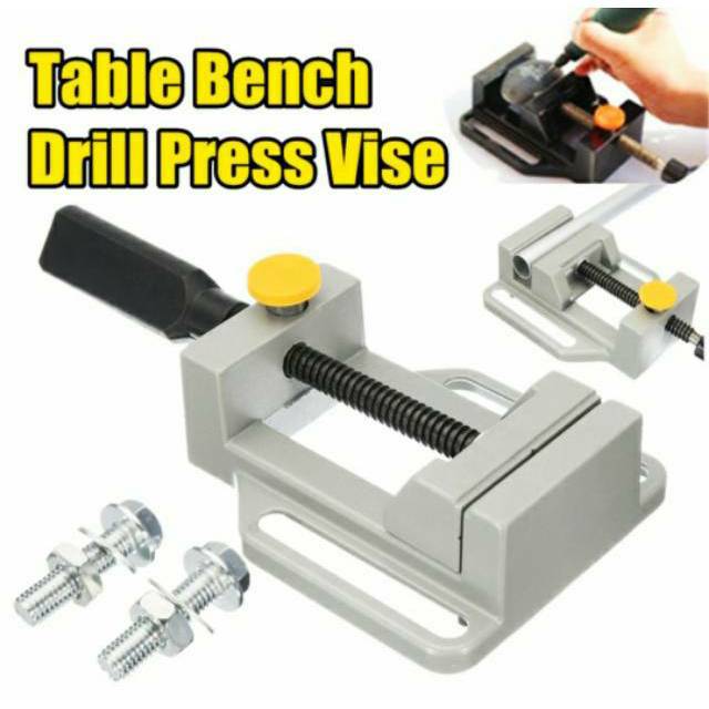 clamp catok dudukan bor / klem bor duduk